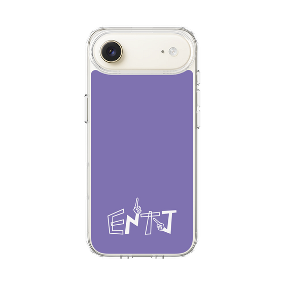 スリムプロテクションケース［ オリジナル - ENTJ 指揮官 - アルファベット - パープル ］