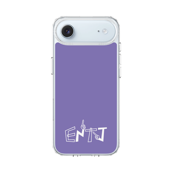 スリムプロテクションケース［ オリジナル - ENTJ 指揮官 - アルファベット - パープル ］