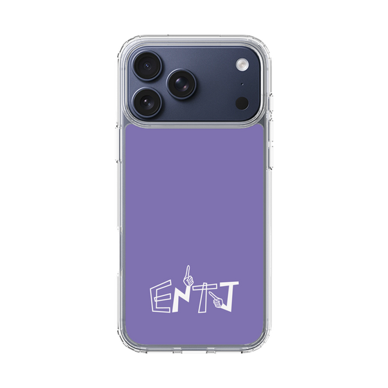 スリムプロテクションケース［ オリジナル - ENTJ 指揮官 - アルファベット - パープル ］