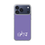 スリムプロテクションケース［ オリジナル - ENTJ 指揮官 - アルファベット - パープル ］