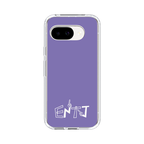 スリムプロテクションケース［ オリジナル - ENTJ 指揮官 - アルファベット - パープル ］