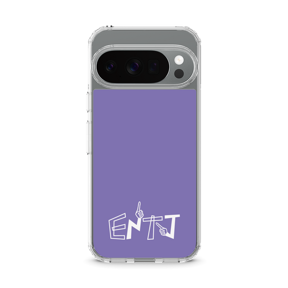 スリムプロテクションケース［ オリジナル - ENTJ 指揮官 - アルファベット - パープル ］