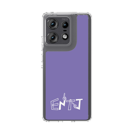 スリムプロテクションケース［ オリジナル - ENTJ 指揮官 - アルファベット - パープル ］