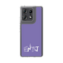 スリムプロテクションケース［ オリジナル - ENTJ 指揮官 - アルファベット - パープル ］