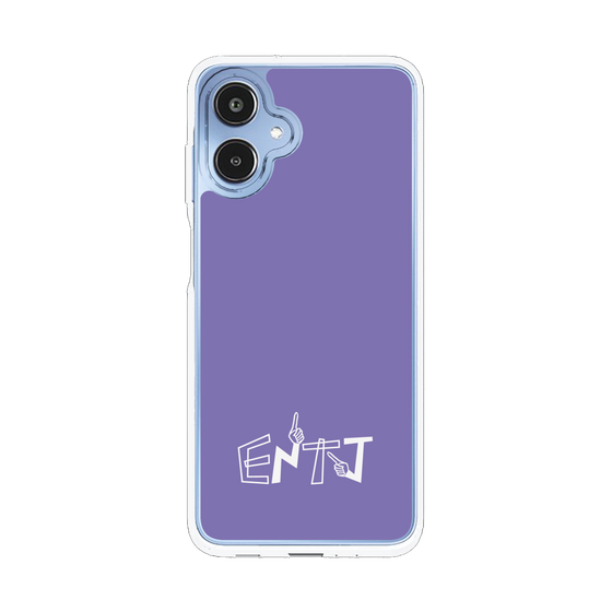 スリムプロテクションケース［ オリジナル - ENTJ 指揮官 - アルファベット - パープル ］