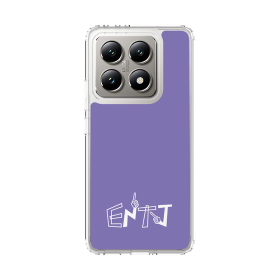 スリムプロテクションケース［ オリジナル - ENTJ 指揮官 - アルファベット - パープル ］