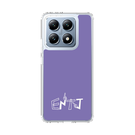 スリムプロテクションケース［ オリジナル - ENTJ 指揮官 - アルファベット - パープル ］
