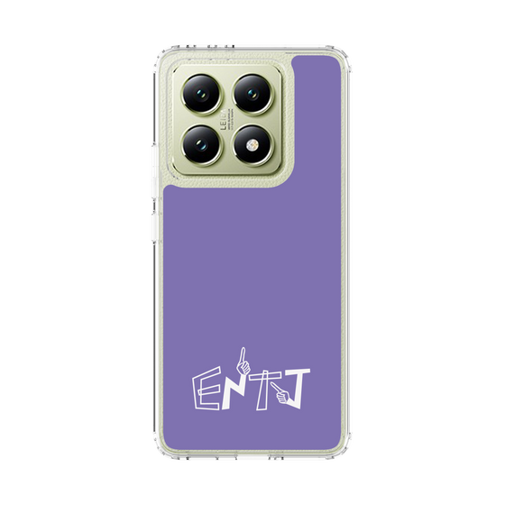 スリムプロテクションケース［ オリジナル - ENTJ 指揮官 - アルファベット - パープル ］