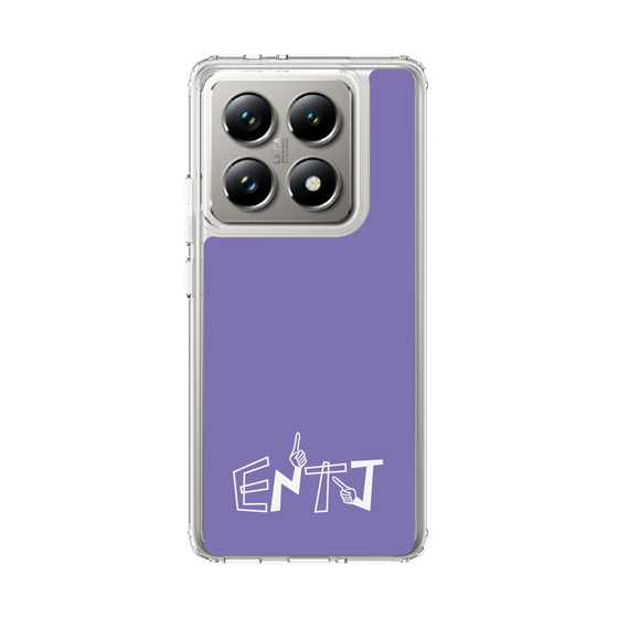 スリムプロテクションケース［ オリジナル - ENTJ 指揮官 - アルファベット - パープル ］