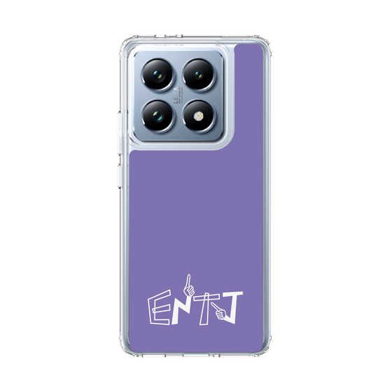 スリムプロテクションケース［ オリジナル - ENTJ 指揮官 - アルファベット - パープル ］