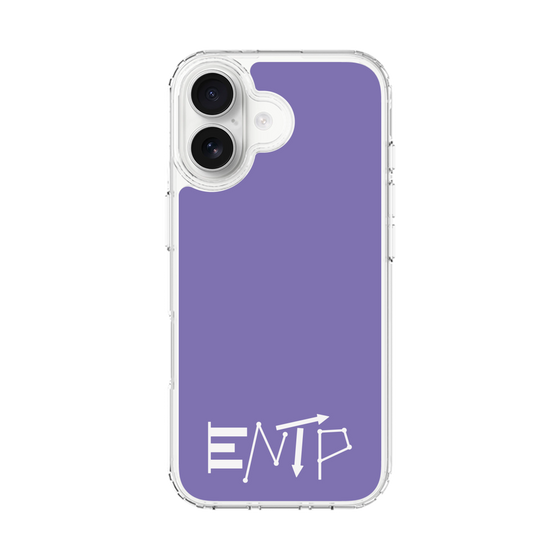 スリムプロテクションケース［ オリジナル - ENTP 討論者 - アルファベット - パープル ］