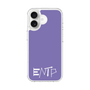 スリムプロテクションケース［ オリジナル - ENTP 討論者 - アルファベット - パープル ］