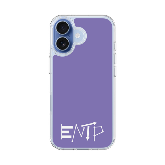 スリムプロテクションケース［ オリジナル - ENTP 討論者 - アルファベット - パープル ］