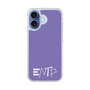 スリムプロテクションケース［ オリジナル - ENTP 討論者 - アルファベット - パープル ］