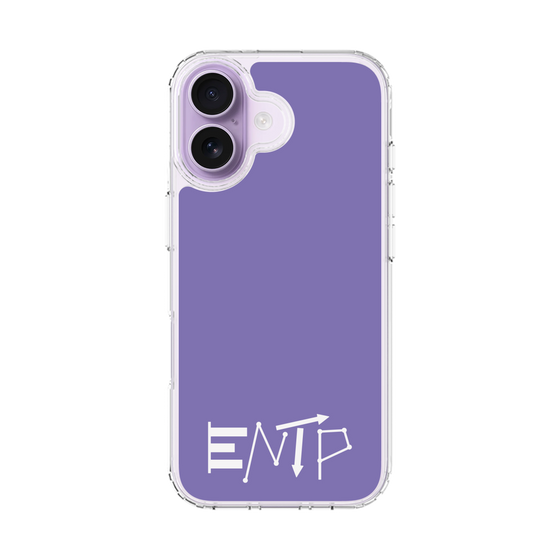 スリムプロテクションケース［ オリジナル - ENTP 討論者 - アルファベット - パープル ］