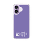 スリムプロテクションケース［ オリジナル - ENTP 討論者 - アルファベット - パープル ］