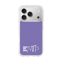 スリムプロテクションケース［ オリジナル - ENTP 討論者 - アルファベット - パープル ］