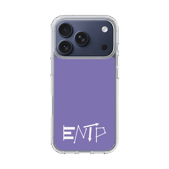 スリムプロテクションケース［ オリジナル - ENTP 討論者 - アルファベット - パープル ］