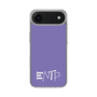 スリムプロテクションケース［ オリジナル - ENTP 討論者 - アルファベット - パープル ］