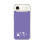 スリムプロテクションケース［ オリジナル - ENTP 討論者 - アルファベット - パープル ］