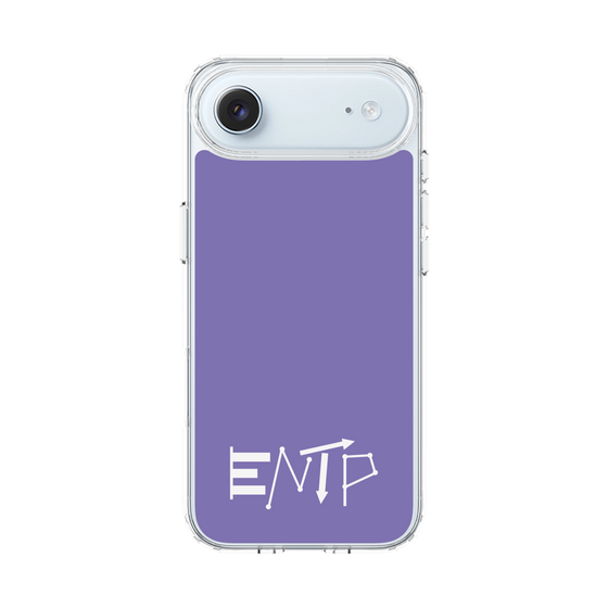 スリムプロテクションケース［ オリジナル - ENTP 討論者 - アルファベット - パープル ］