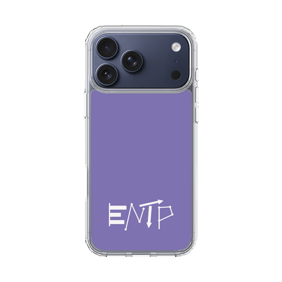 スリムプロテクションケース［ オリジナル - ENTP 討論者 - アルファベット - パープル ］