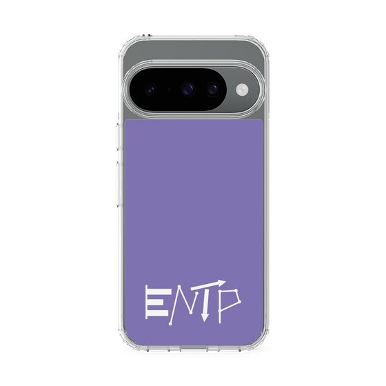 スリムプロテクションケース［ オリジナル - ENTP 討論者 - アルファベット - パープル ］