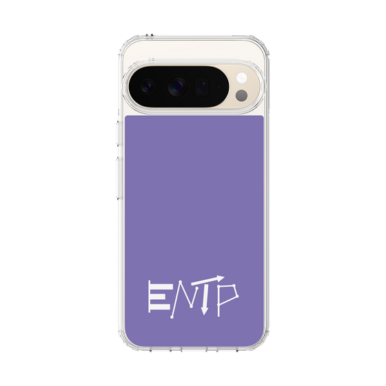 スリムプロテクションケース［ オリジナル - ENTP 討論者 - アルファベット - パープル ］