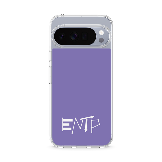 スリムプロテクションケース［ オリジナル - ENTP 討論者 - アルファベット - パープル ］