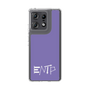スリムプロテクションケース［ オリジナル - ENTP 討論者 - アルファベット - パープル ］