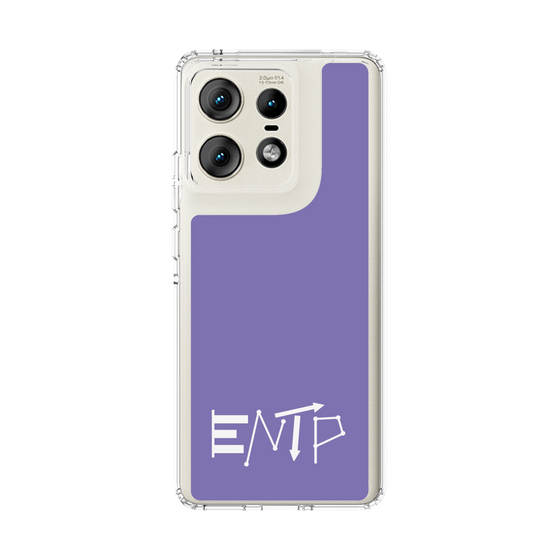 スリムプロテクションケース［ オリジナル - ENTP 討論者 - アルファベット - パープル ］