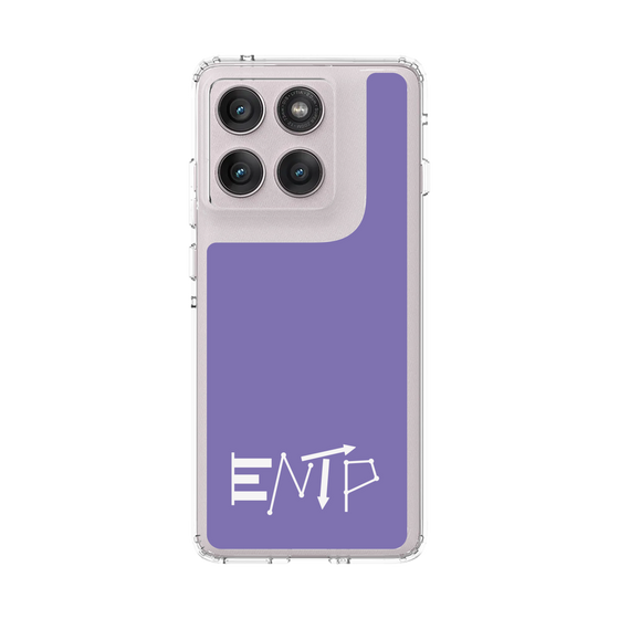 スリムプロテクションケース［ オリジナル - ENTP 討論者 - アルファベット - パープル ］