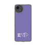 スリムプロテクションケース［ オリジナル - ENTP 討論者 - アルファベット - パープル ］