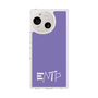 スリムプロテクションケース［ オリジナル - ENTP 討論者 - アルファベット - パープル ］