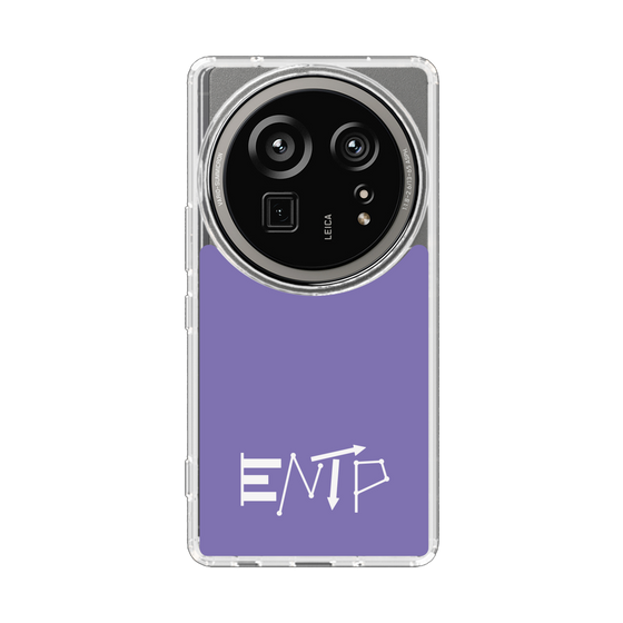 スリムプロテクションケース［ オリジナル - ENTP 討論者 - アルファベット - パープル ］