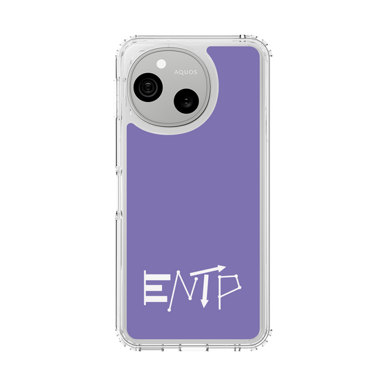 スリムプロテクションケース［ オリジナル - ENTP 討論者 - アルファベット - パープル ］