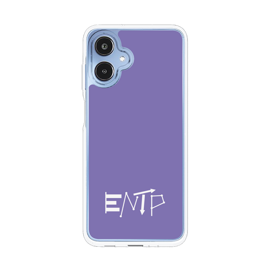 スリムプロテクションケース［ オリジナル - ENTP 討論者 - アルファベット - パープル ］