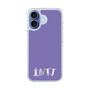 スリムプロテクションケース［ オリジナル - INTJ 建築家 - アルファベット - パープル ］