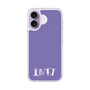 スリムプロテクションケース［ オリジナル - INTJ 建築家 - アルファベット - パープル ］