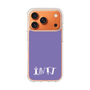 スリムプロテクションケース［ オリジナル - INTJ 建築家 - アルファベット - パープル ］