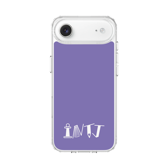 スリムプロテクションケース［ オリジナル - INTJ 建築家 - アルファベット - パープル ］