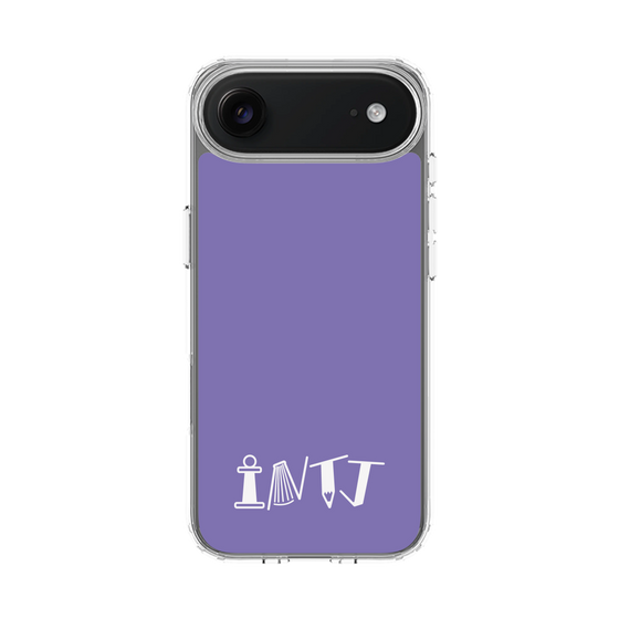 スリムプロテクションケース［ オリジナル - INTJ 建築家 - アルファベット - パープル ］