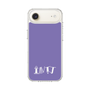スリムプロテクションケース［ オリジナル - INTJ 建築家 - アルファベット - パープル ］
