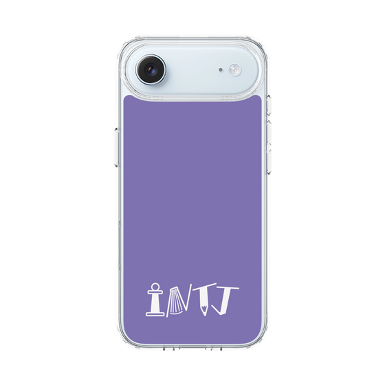 スリムプロテクションケース［ オリジナル - INTJ 建築家 - アルファベット - パープル ］