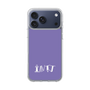 スリムプロテクションケース［ オリジナル - INTJ 建築家 - アルファベット - パープル ］