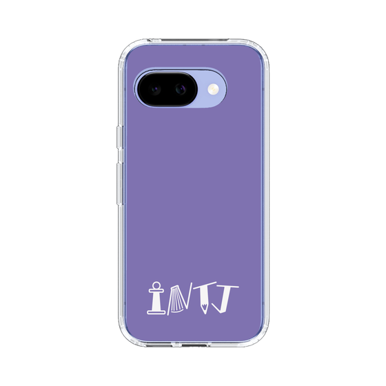 スリムプロテクションケース［ オリジナル - INTJ 建築家 - アルファベット - パープル ］