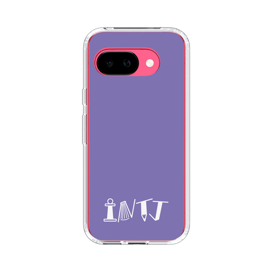 スリムプロテクションケース［ オリジナル - INTJ 建築家 - アルファベット - パープル ］