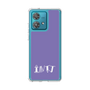スリムプロテクションケース［ オリジナル - INTJ 建築家 - アルファベット - パープル ］