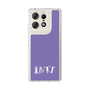スリムプロテクションケース［ オリジナル - INTJ 建築家 - アルファベット - パープル ］