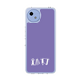 スリムプロテクションケース［ オリジナル - INTJ 建築家 - アルファベット - パープル ］